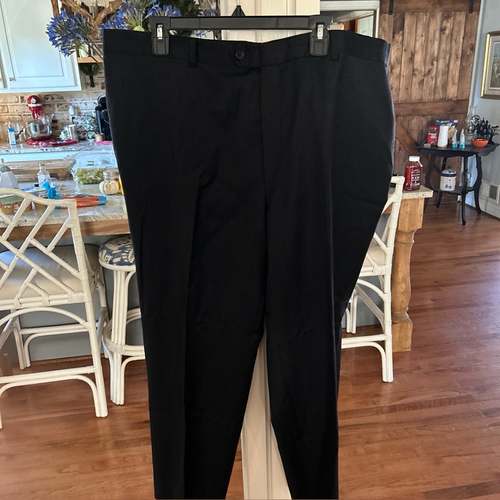 Classic Black Men's Dress Pants